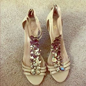 Gorgeous jeweled wedges
